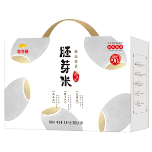 金龙鱼胚芽米300g*16袋礼盒装免洗全家营养主食粥熬米糊东北大米