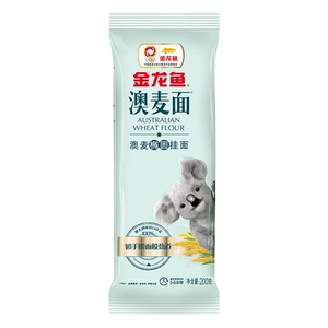 金龙鱼澳麦椭圆挂面100g*18袋早餐夜宵吃方便速食家用面条小袋装