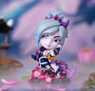 英雄联盟 lol 官方正版周边 灵魂莲华 瑞文 Q版手办摆件 绝版限定