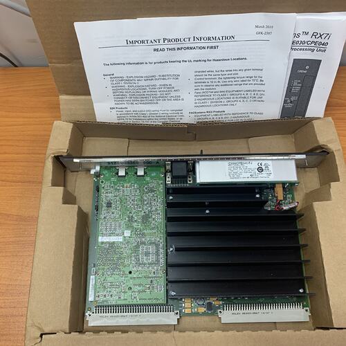 E040 GE模块 RX7i系列CPU 可编程自动化控制器PLC处理器-可换可修