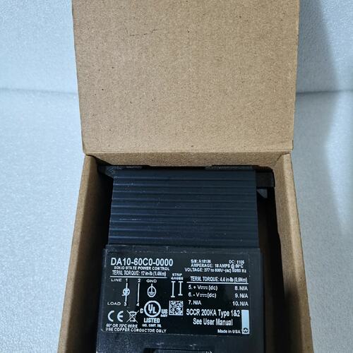 WATLOW DA10-60C0-0000 固态继电器-可换可修
