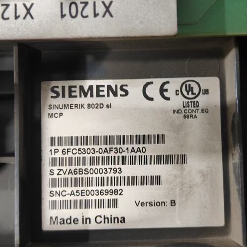 6FC5303-0AF30-1AA0 802D sl 机床-可换可修