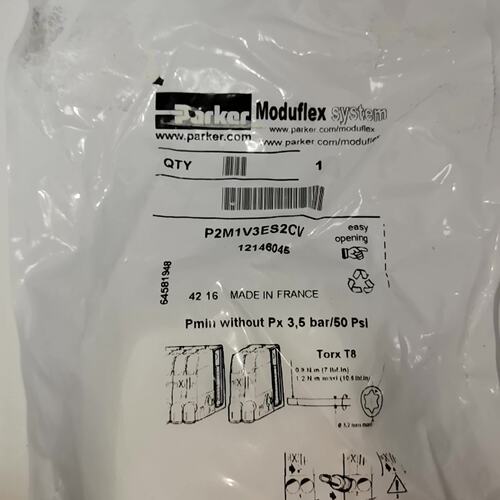 Parker 派克 12146045 P2M1V3ES2CV 电磁阀-可换可修