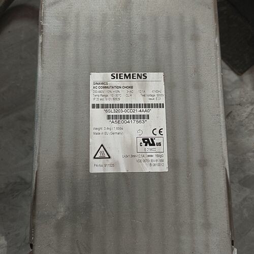 西门子SINAMICS AC电抗器 6SL3203-0C-可换可修