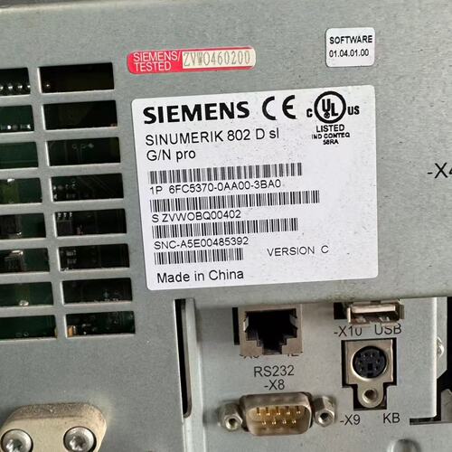 A00-3BA0 802D sI 西门子数控系统主机 机床CNC控制单元-可换可修