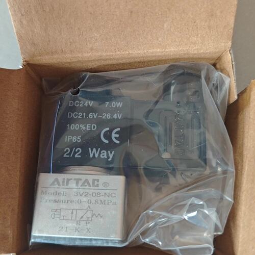 亚德客AIRTAC 3V208NCB DC24V电磁阀-可换可修