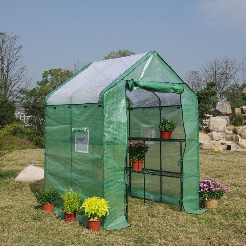 米蔻温室花房暖房花卉多肉冬大棚保温防雨防虫网纱阳台花园暖房