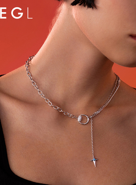 ZEGL设计师马术系列马衔扣项链女轻奢小众装饰锁骨毛衣链秋冬配饰