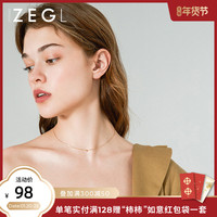 ZENGLIU925纯银项链ins女简约气质脖链冷淡风锁骨链网红颈链颈饰