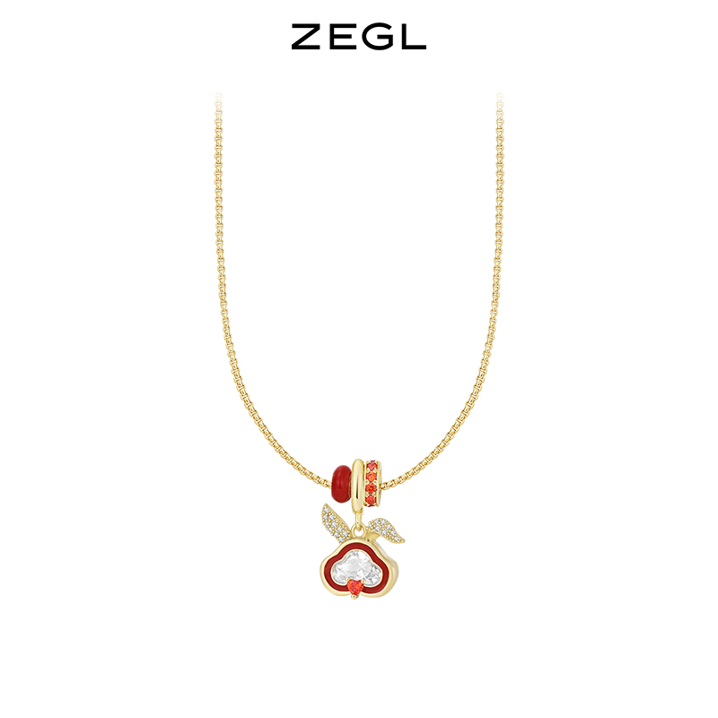 本命年系列如意兔项链