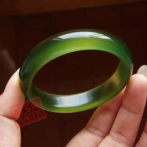 【岫玉阁】天然岫玉180料收藏绝品内径58mm岫玉手镯※暂|停售