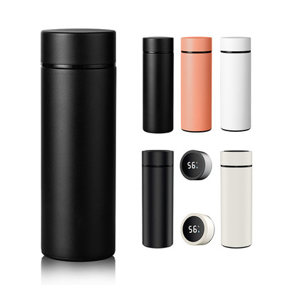 新款400ml时尚水杯男女简约便携泡茶杯子内胆316不锈钢学生保温杯