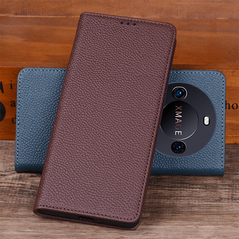 适用华为mate60/50/40 pro手机壳真皮P60/P50/P40/P30 pro+翻盖手机套mate50/40 rs保时捷保护壳60rs非凡大师