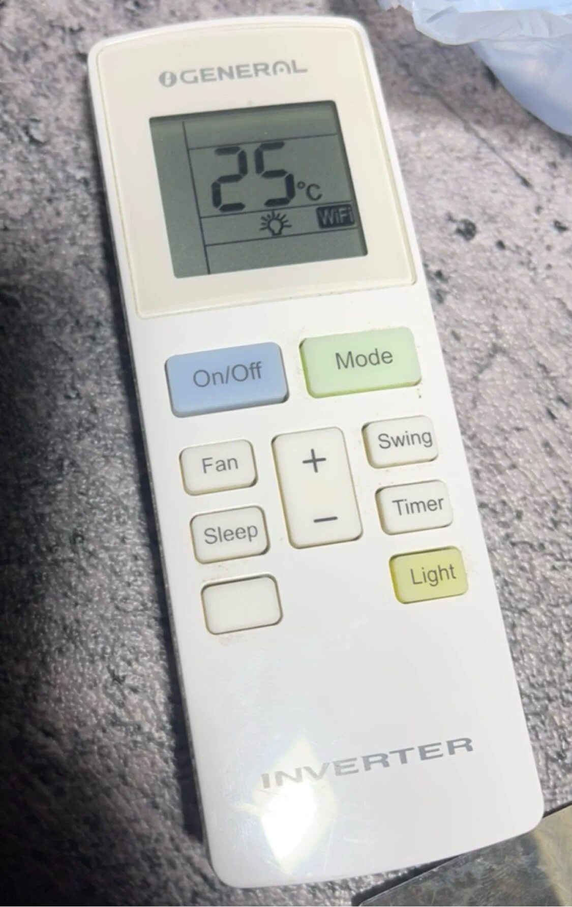 适用GENERAL富士通珍宝香港空调遥控器YAW1F2 YAW1F9 YAW1FYAW1F4