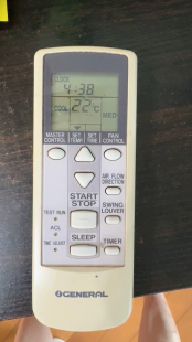 DJ19 适用GENERAL DJ2 珍宝富士通空调遥控器ASG18ABC