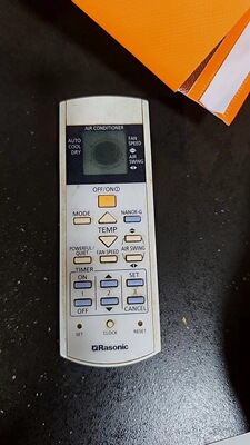 适用樂信Rasonic冷气机空调遥控器 A75C4607 2925 3297 RS-V18RW
