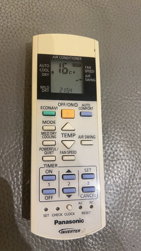 适用松下空调遥控器RS-PS12QK-1 4498 4502-1 A75C3300全新
