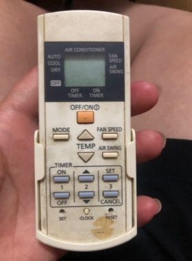 原装松下空调遥控器A75C3623通 3297 2817 2825 2925 进口机全新