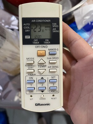 适用Rasonic松下空调 RS-V9RK 遥控器4613 4448 3941全新通用香港