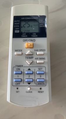 适用乐声樂信乐信A75C3407 3314 A75C2841空调冷气遥控器松下通用