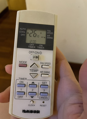 原装松下空调冷气机遥控器A75C2606 A75C2632 A75C2656英文进口机