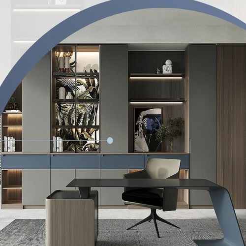 大数据千年舟书房空间全屋定制