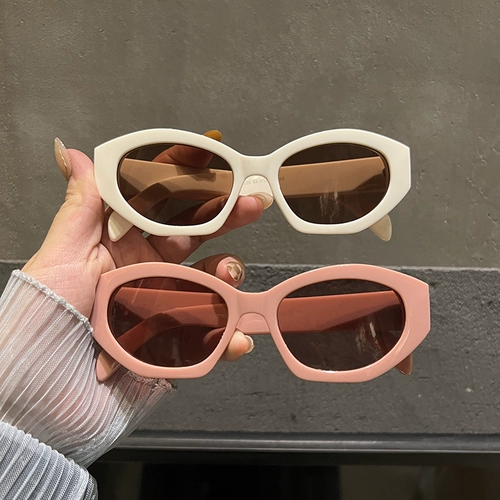 Черные ретро солнцезащитные очки, по фигуре, изысканный стиль