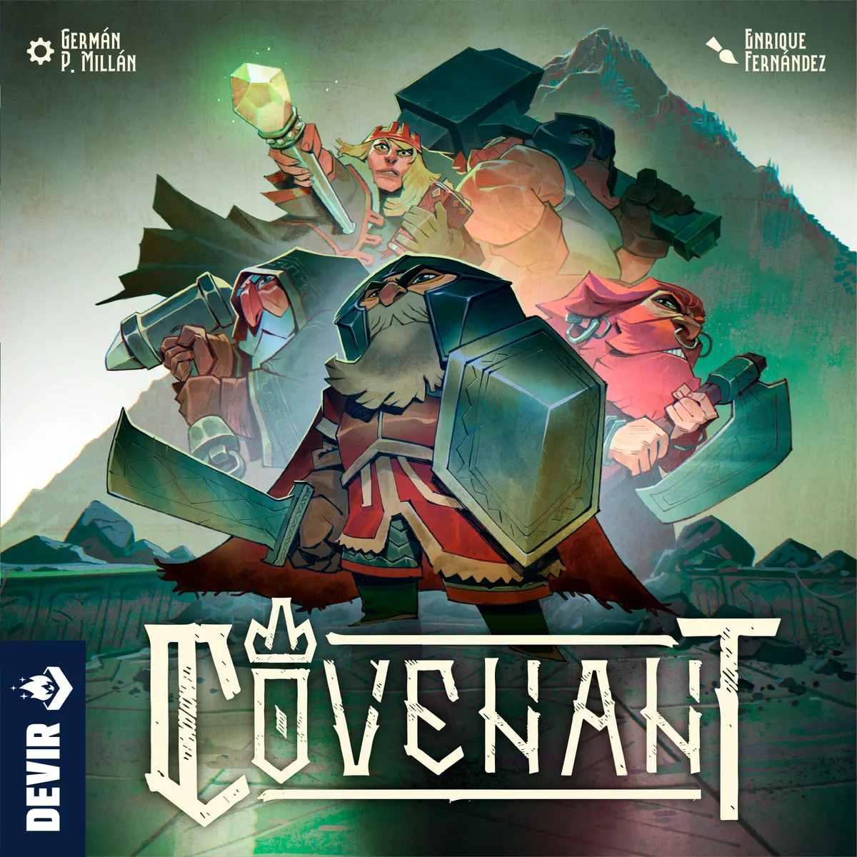 Covenant with promo 英文正版桌游｜有电子中规【长颈鹿桌游】