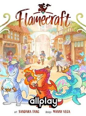 【长颈鹿】Flamecraft Retail Edition正版英文桌游.