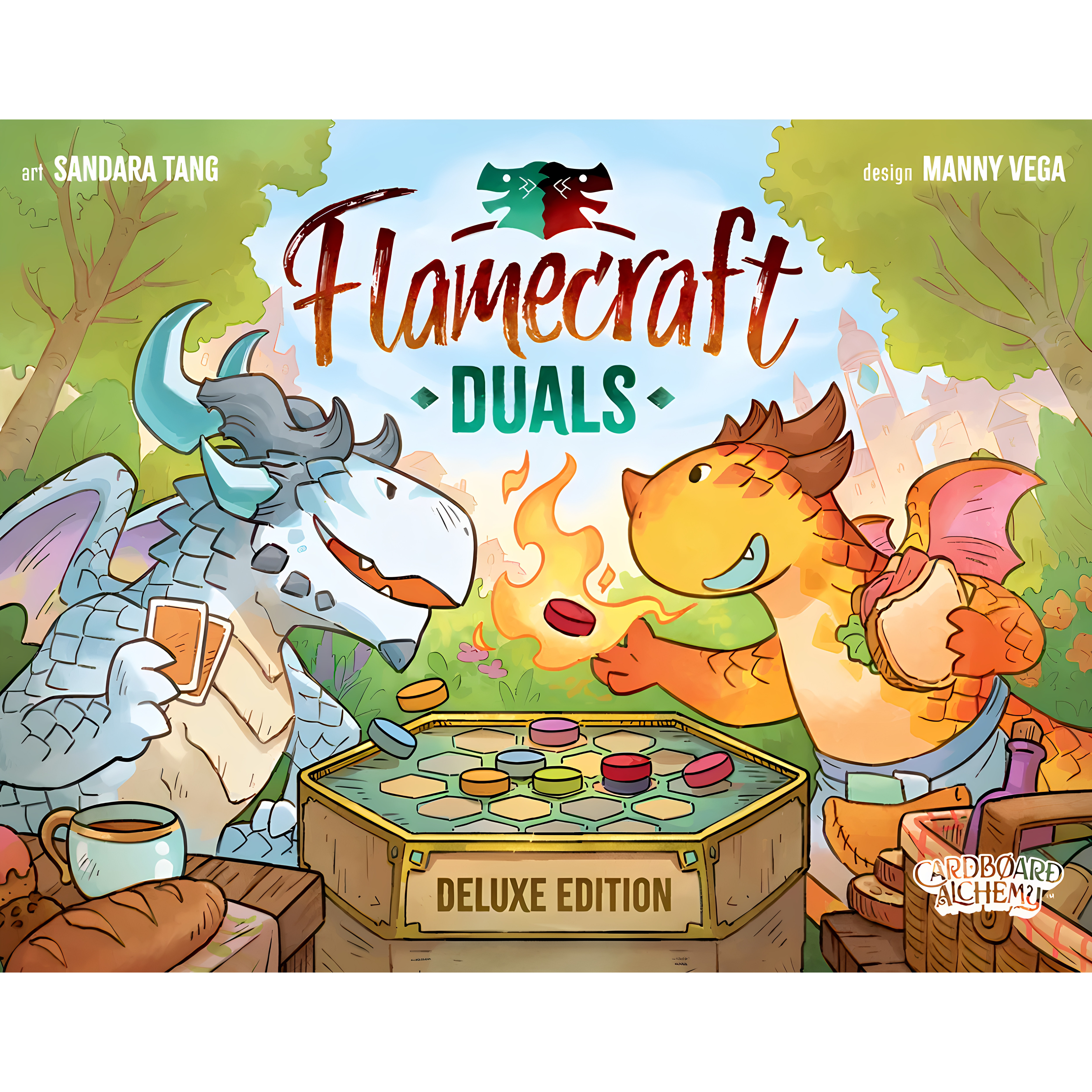 Flamecraft Duals 龙焰魔法阵对决标准版正版英文桌游|有纸质中规