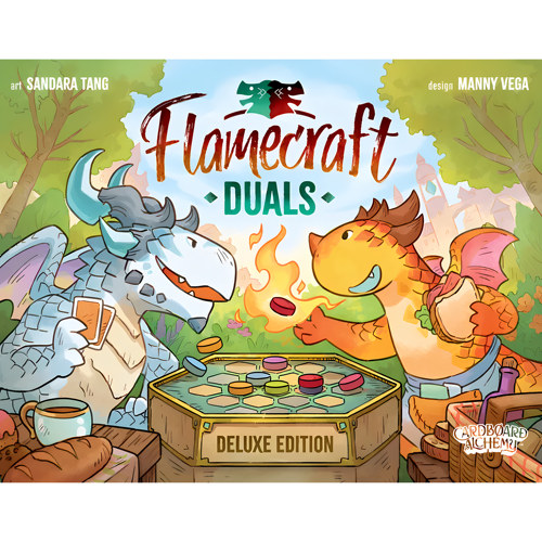 Flamecraft Duals 龙焰魔法阵对决标准版正版英文桌游|有纸质中规