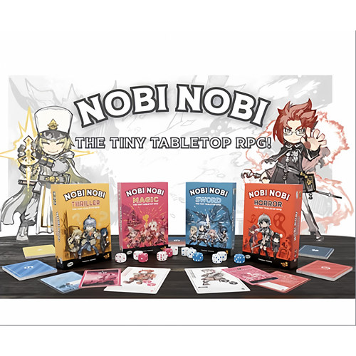 【长颈鹿】 Nobi Nobi (RPG)正版英文桌游.