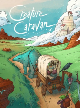 【长颈鹿】Creature Caravan正版英文桌游.