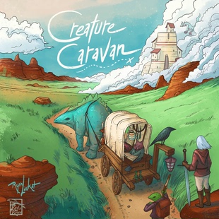 【长颈鹿】Creature Caravan正版英文桌游.