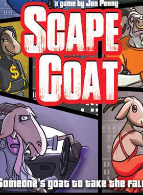 【长颈鹿桌游】Scape Goat英文桌游｜有中规