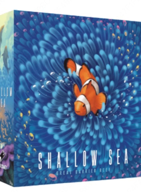 【长颈鹿】 Shallow Sea正版英文桌游.