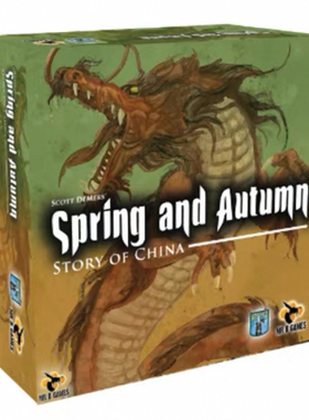 【长颈鹿】Spring and Autumn: Story of China英文正版桌游.