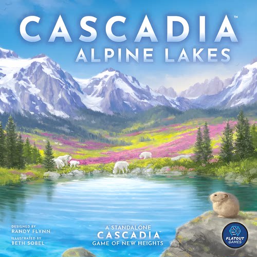 Cascadia: Alpine Lakes-Pristine Peaks Mini Exp正版英文桌游.