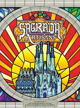 【长颈鹿桌游】Sagrada Artisans圣家堂传承英文正版桌游