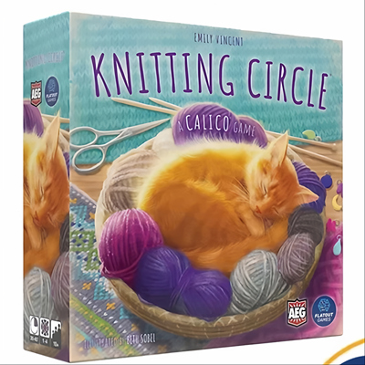 【长颈鹿桌游】Knitting Circle猫毯2正版英文桌游
