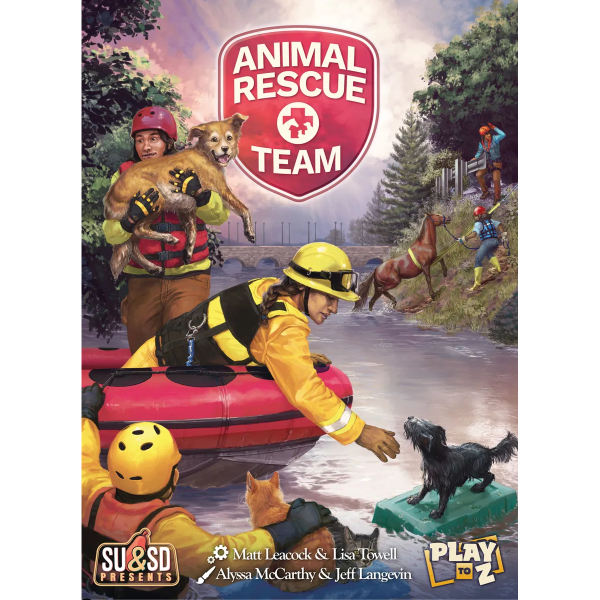 【长颈鹿】Animal Rescue Team正版英文桌游.
