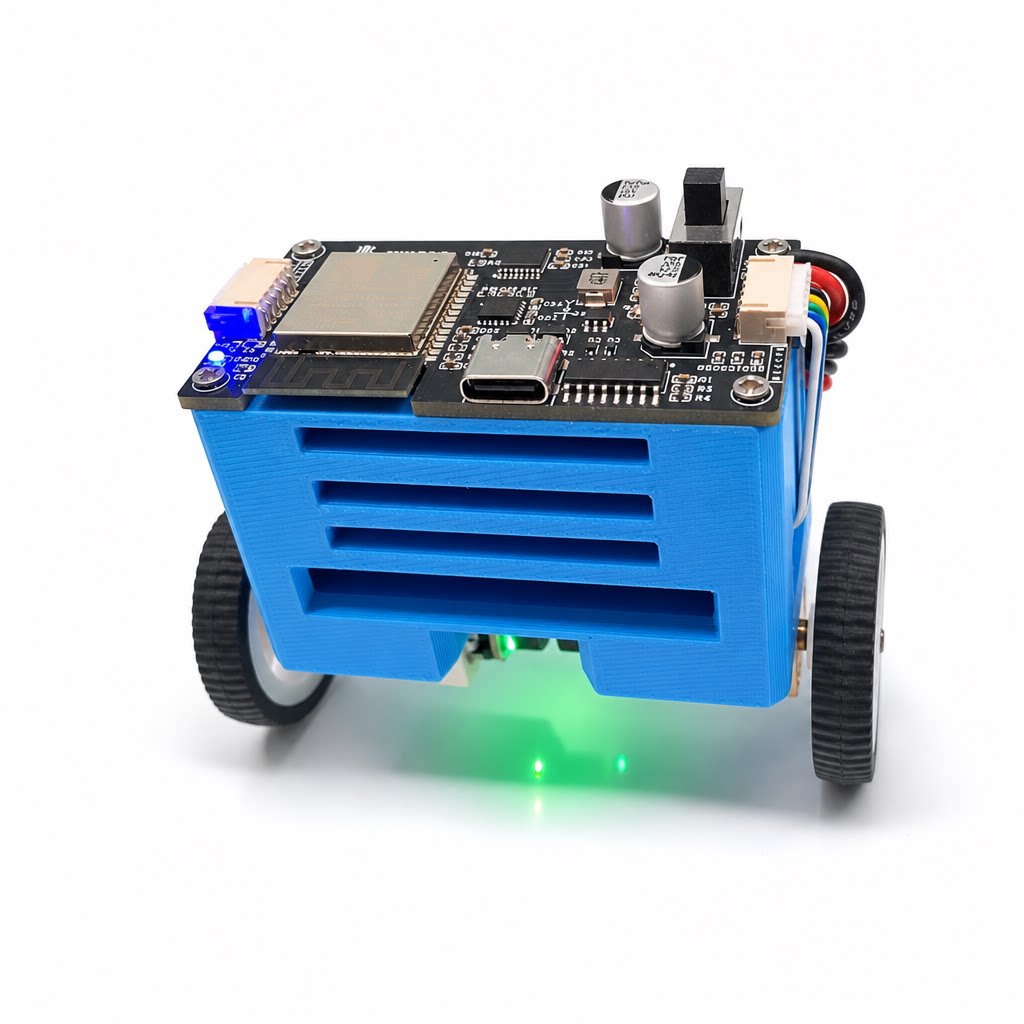 ESP32迷你平衡车，小程序控制