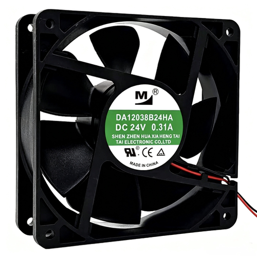 一盟全新DA12038B24HA 24V 0.31A 12038 12CM变频器散热风扇
