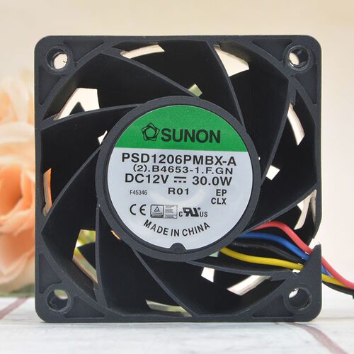 SUNON 建准 6cm 12v 30w PSD1206PMBX-A 6038 超暴力 大风量风扇