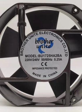 brother unite BU1725HA2BA 220/240V 0.25A 17251配电柜散热风扇