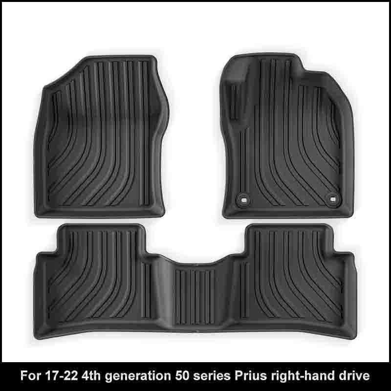 22款右舵丰田普锐斯Prius脚垫