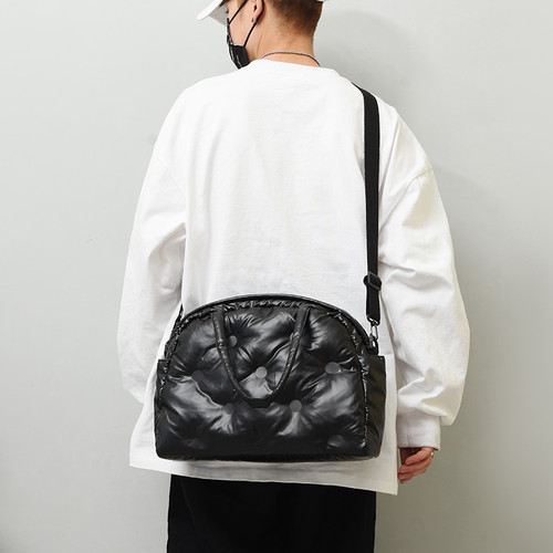 其他棉服单肩包秋冬纯色