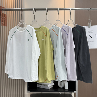 T恤打底衫 山系户外 宽松吸湿透气抗菌防晒长袖 秋季 男女情侣款