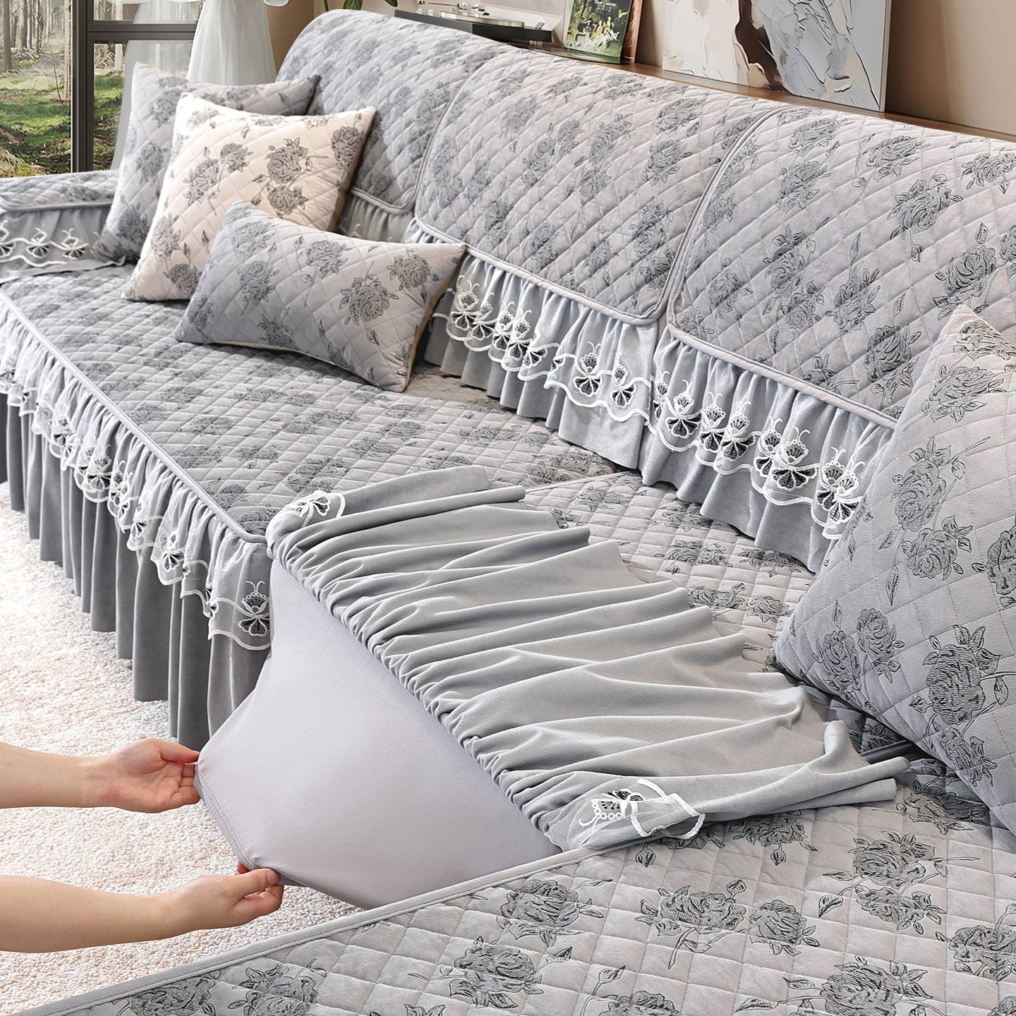 全包沙发套罩笠坐垫座垫盖布