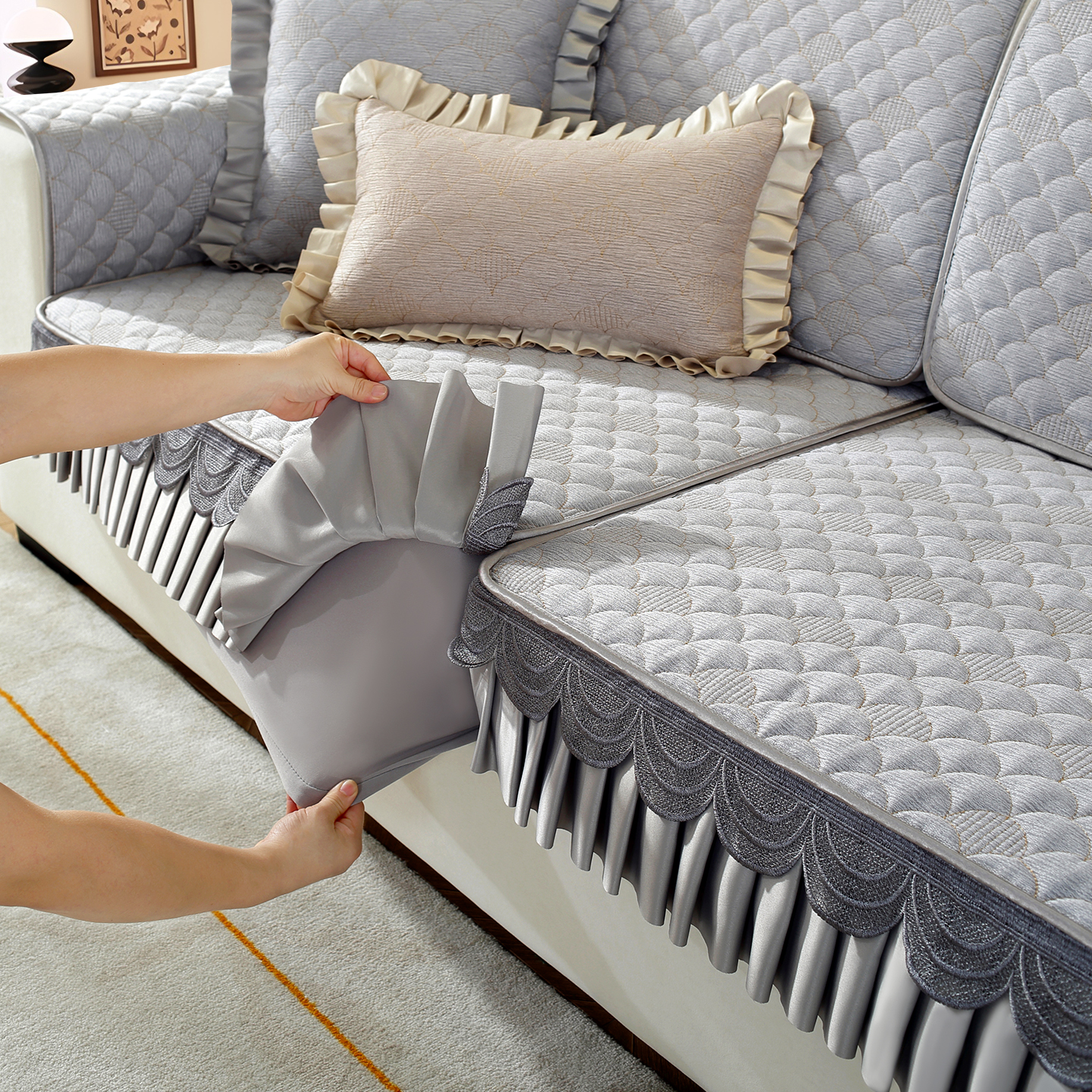 全包沙发套罩笠坐垫盖布座垫套子